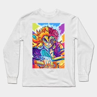 Rengoku X Akaza Long Sleeve T-Shirt